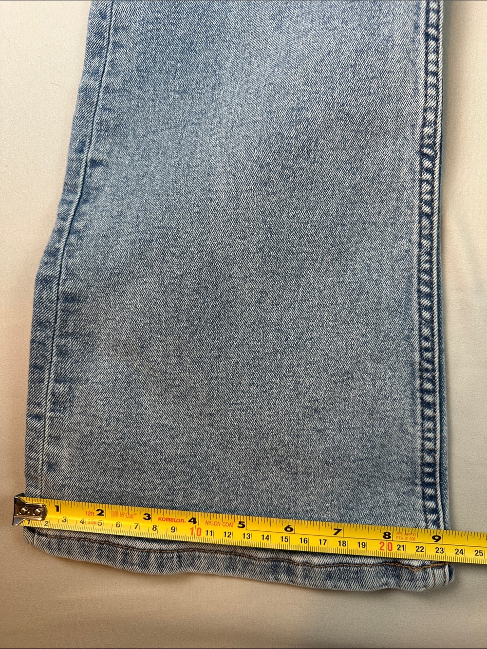 H&M Divided Light Blue Wide Leg Women's Jeans Size 2 - Picture 8 of 8